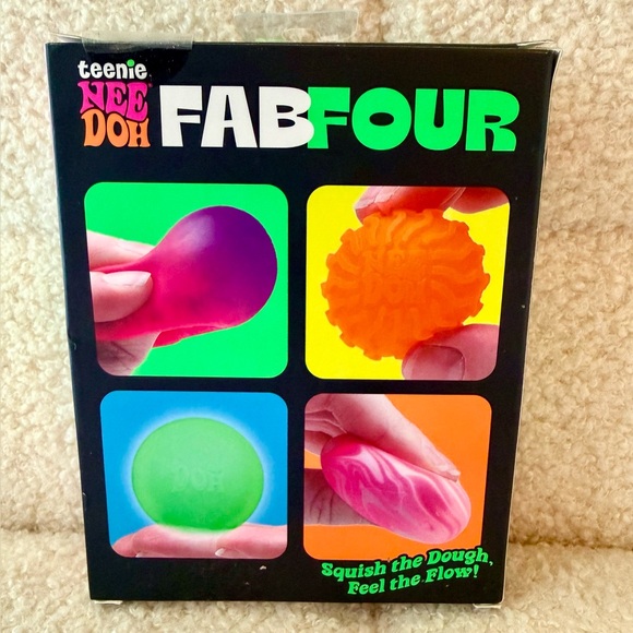 🔥LAST ONE! Needoh Fab Four 4 Teenie Packs- glow, color change, ripple, swirl - Picture 4 of 8